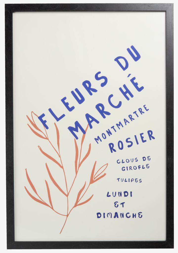 Picture frame OSCAR 60x90cm black - JYSK