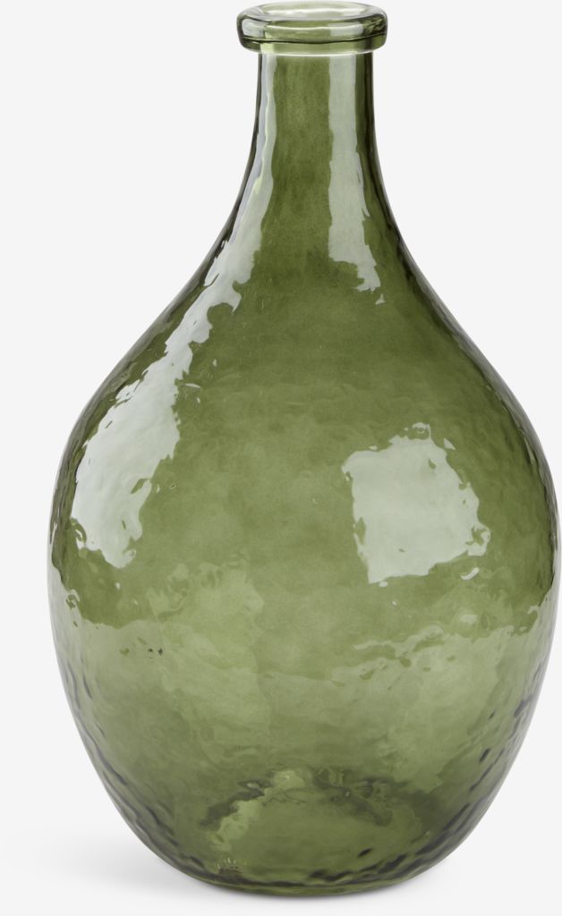 Vase VILBERT D27xH45cm green - JYSK