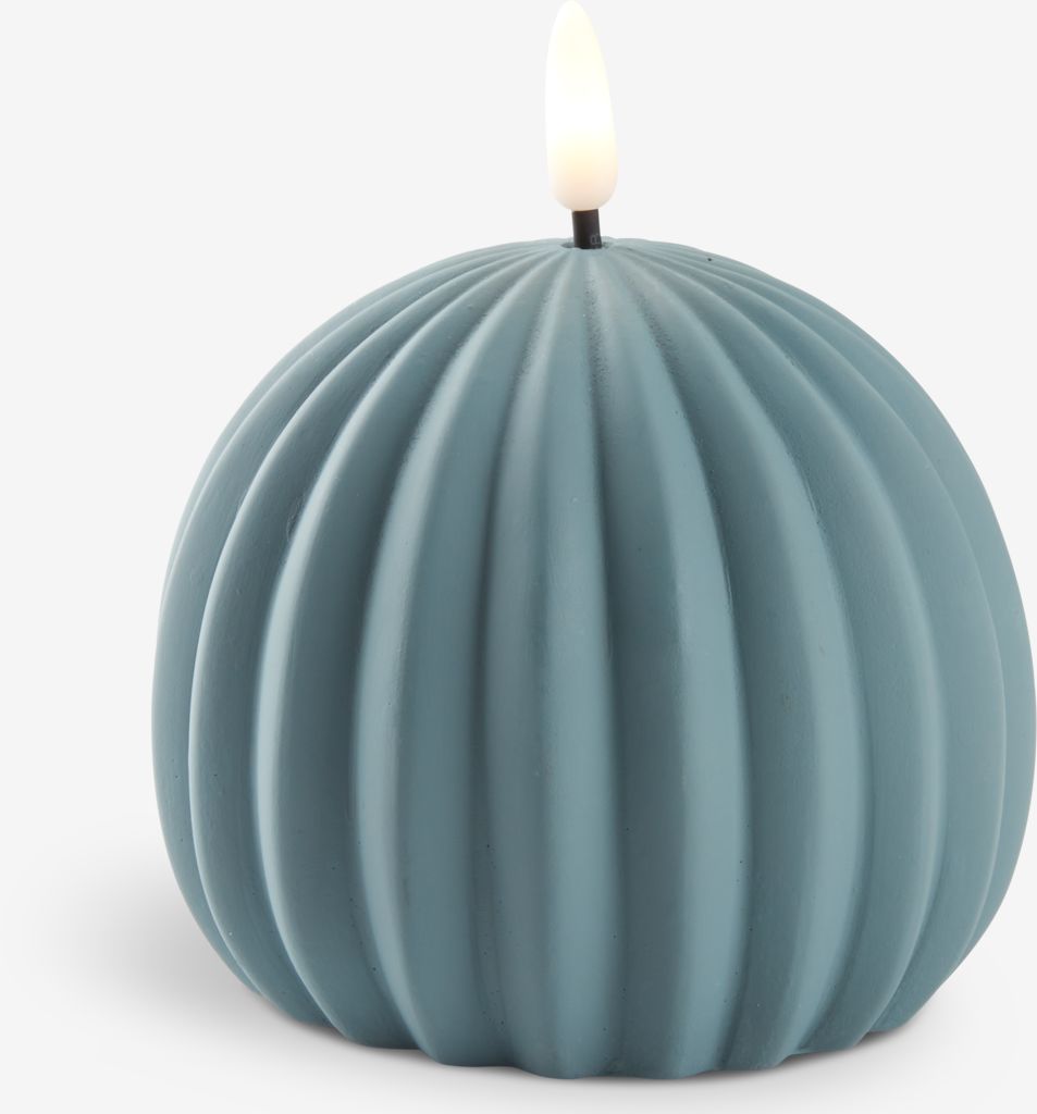 LED candle THOMAS D10xH12cm w/timer - JYSK