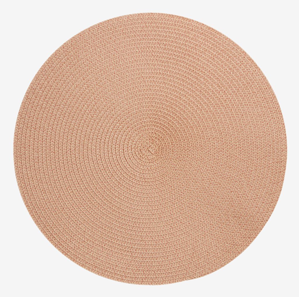 Place mat KUNGSMYNTA D38 rose/yellow - JYSK