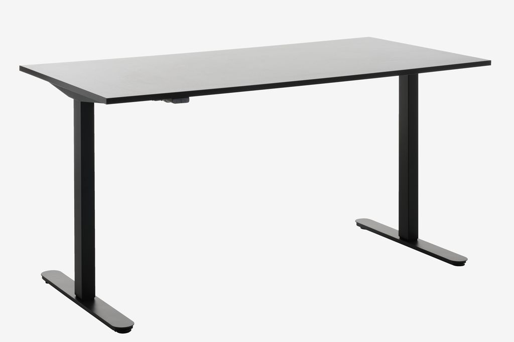 Height adjustable desk SVANEKE 70x140 black - JYSK