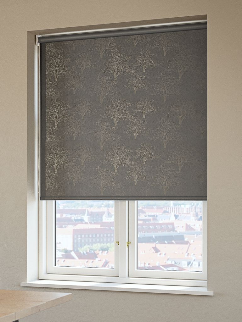 Blackout blind YNGEN 60x170cm grey - JYSK