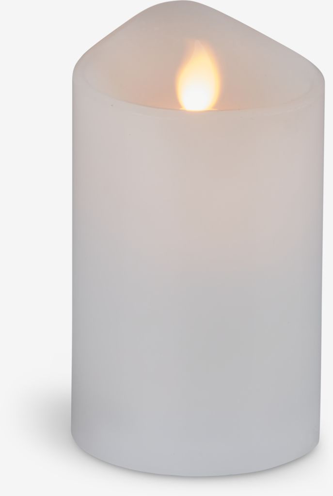 LED pillar candle AUGUSTIN D8xH13cm - JYSK