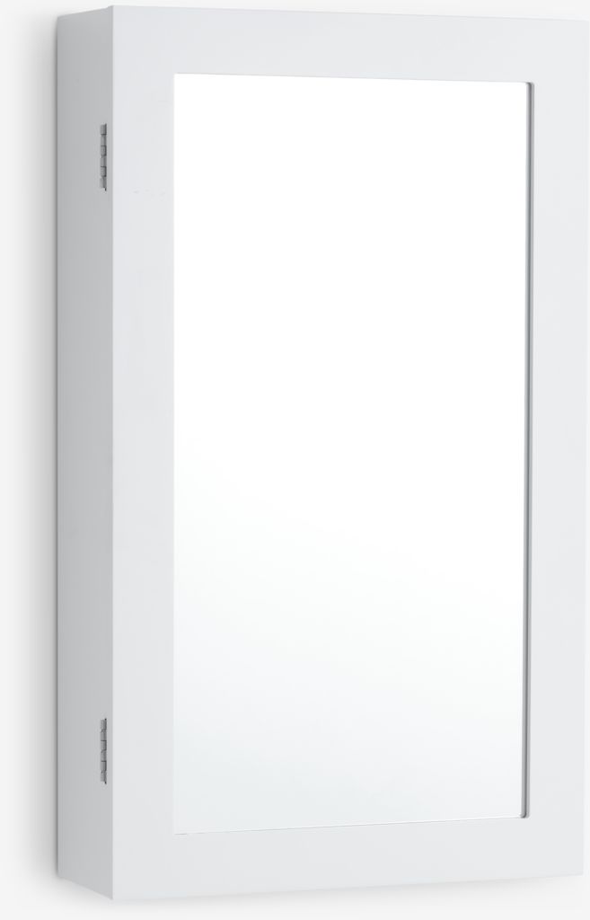 Jewellery cabinet MALLING w/mirror white - JYSK