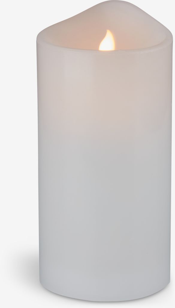 LED pillar candle AUGUSTIN D10xH20cm - JYSK