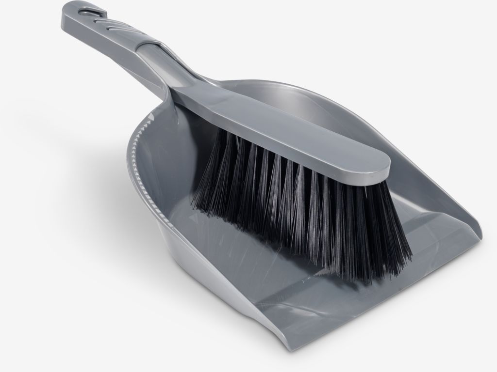 Dustpan FOLMER L19cm with brush - JYSK