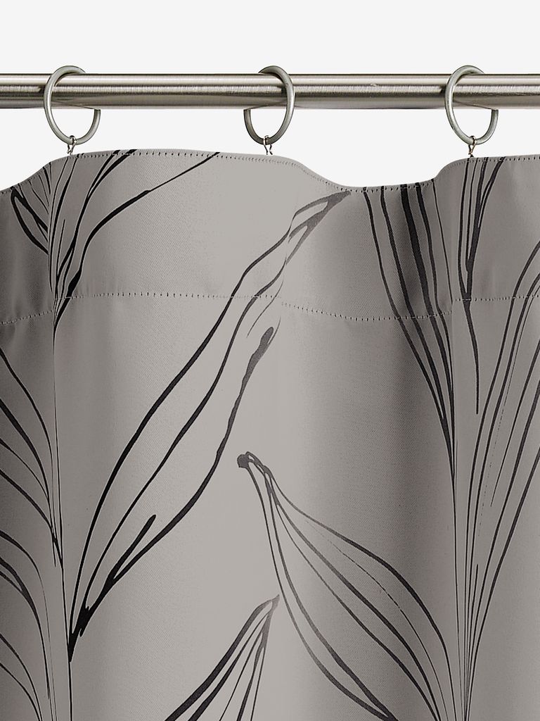 Dimout curtain GOTLAND 1x140x175 grey - JYSK