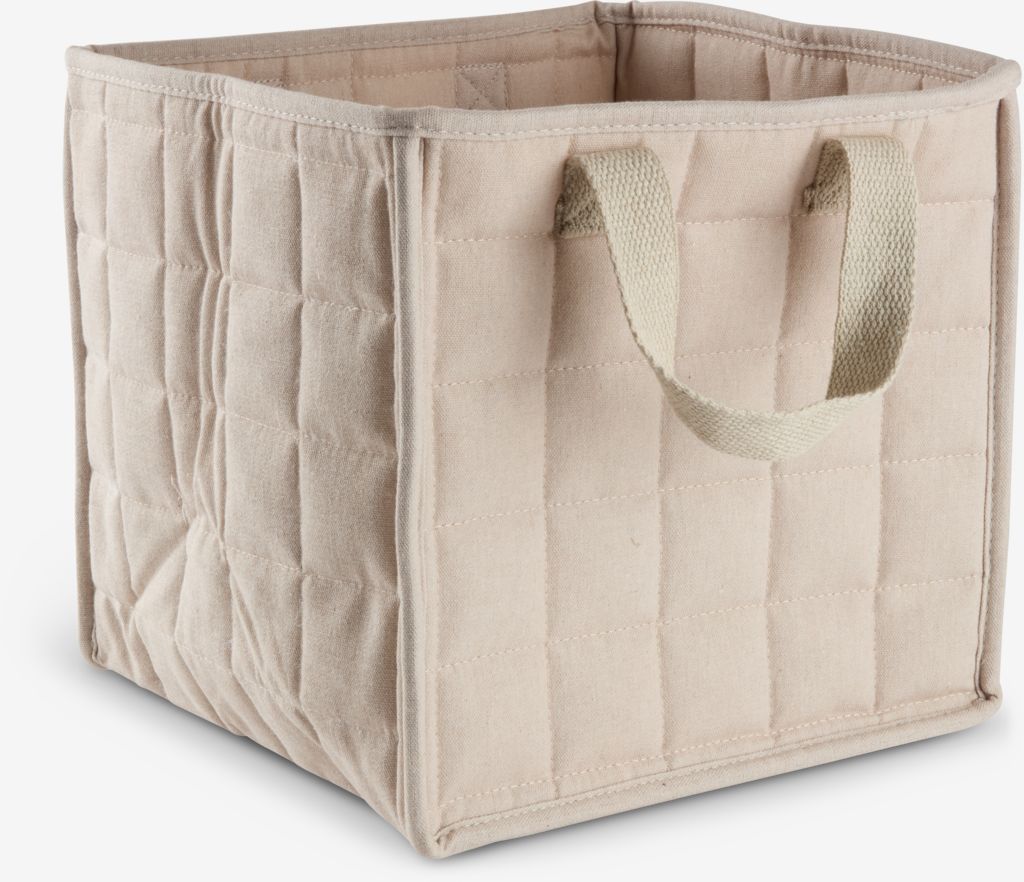 Basket KETIL W27xL27xH26cm beige - JYSK