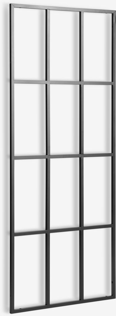 Room divider ISENVAD 90x220 black - JYSK