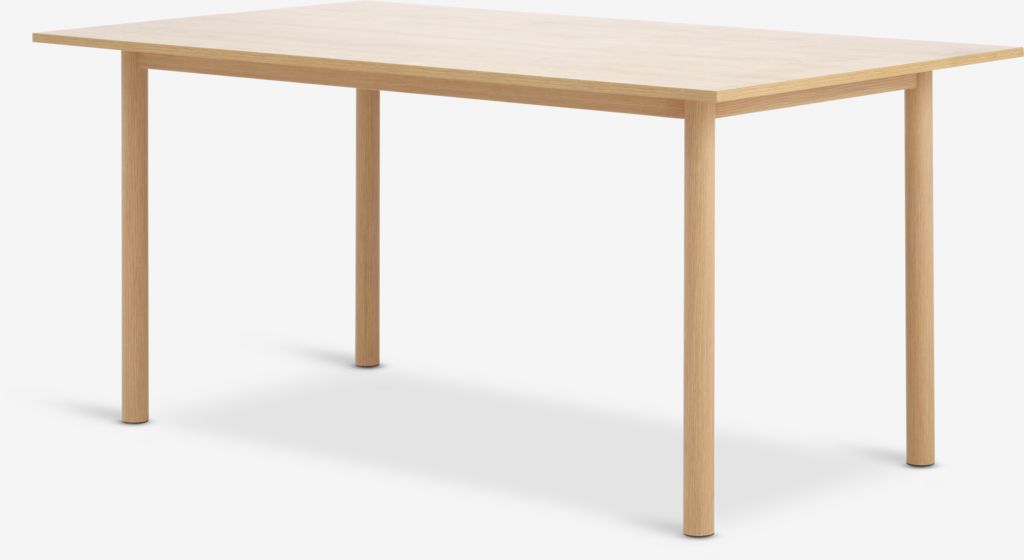 Dining table ALSTED 90x160 oak colour - JYSK