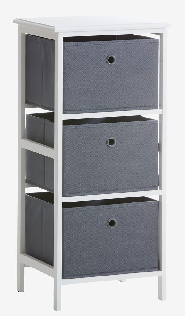 3 boxes chest ODBY white/grey - JYSK