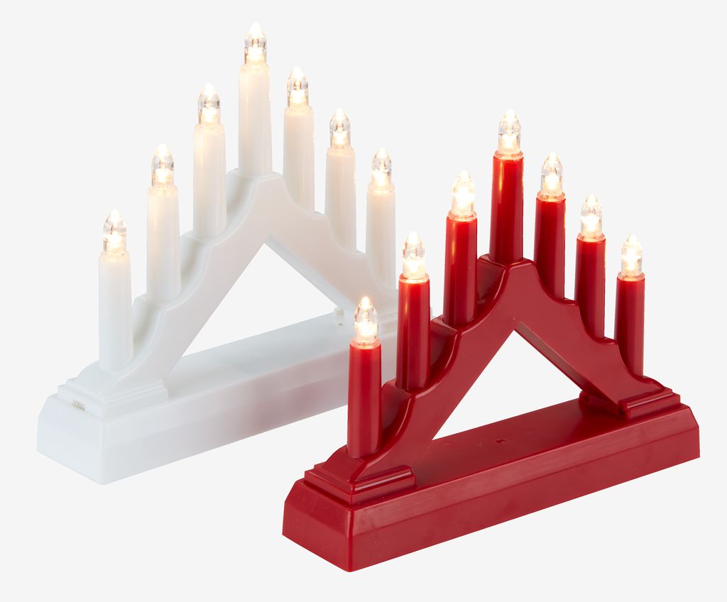Candle arch EPIDOT H13cm with 7LED assorted - JYSK