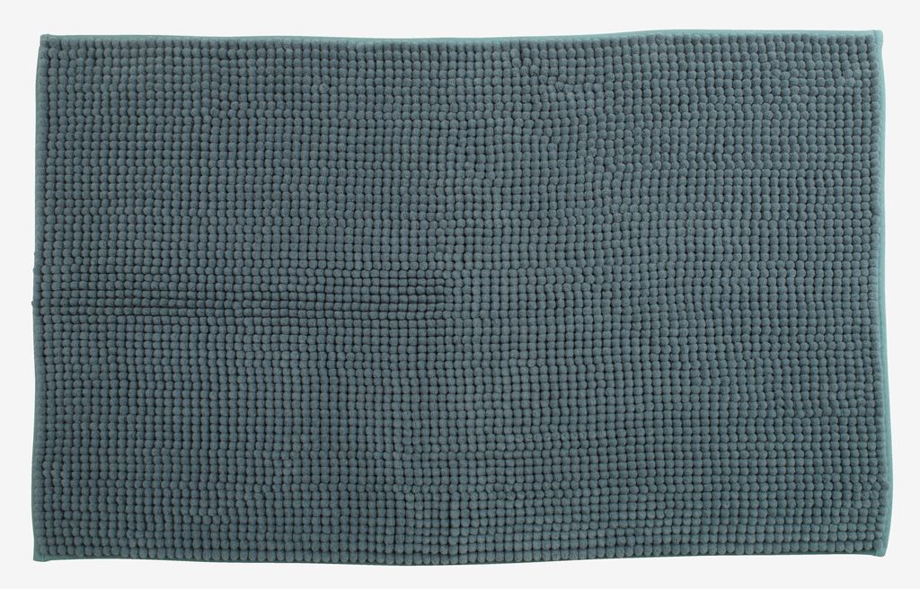 Bath mat FAGERSTA 50x80 cm dusty blue - JYSK