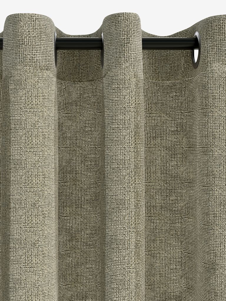 Curtain ANHOLT 1x140x300 dusty green - JYSK