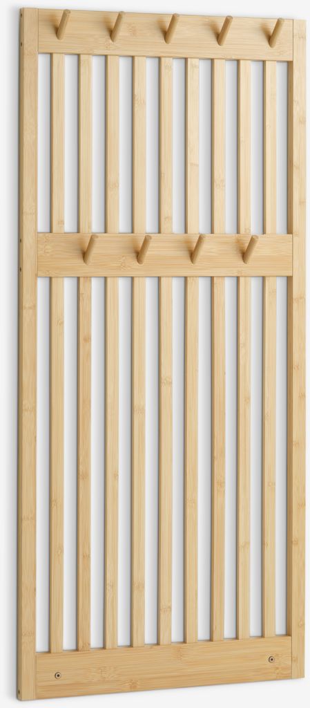 Coat rack EGTVED 9 hooks bamboo - JYSK