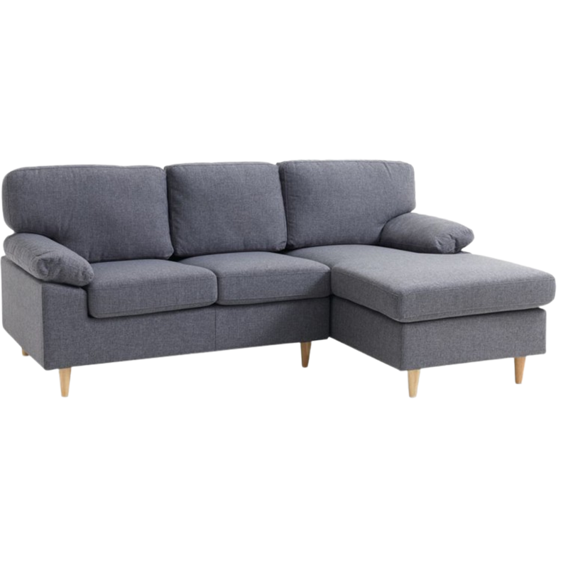 Sofa GEDVED chaise longue grey - JYSK