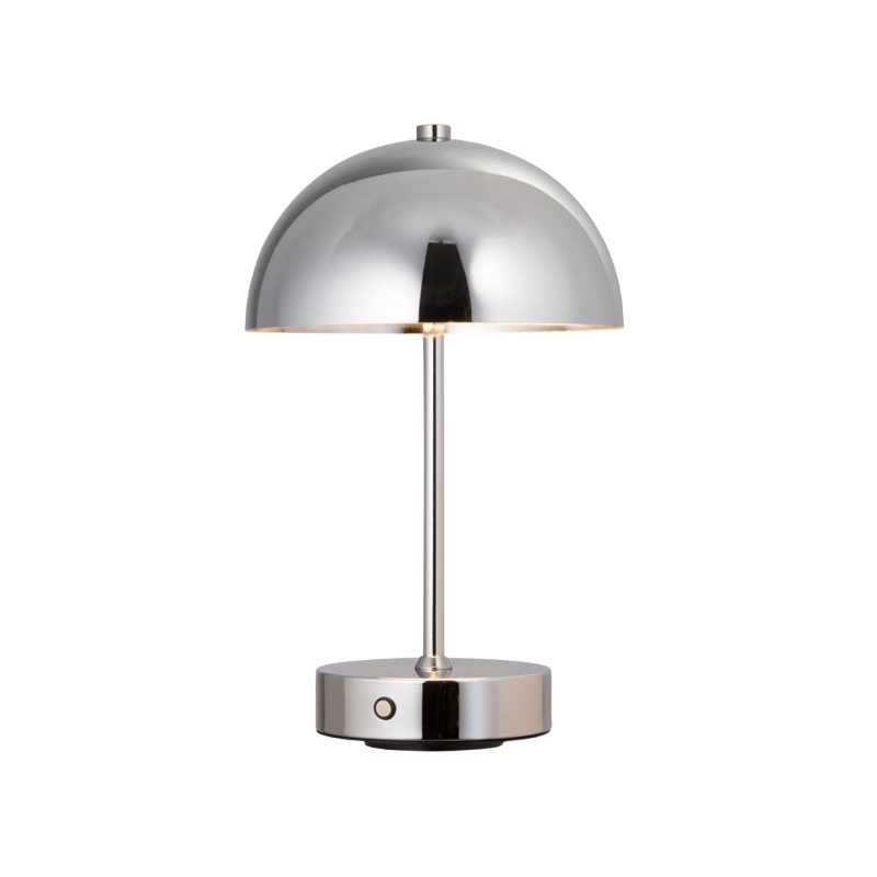 Battery lamp KENT Ø16xH25cm chrome - JYSK