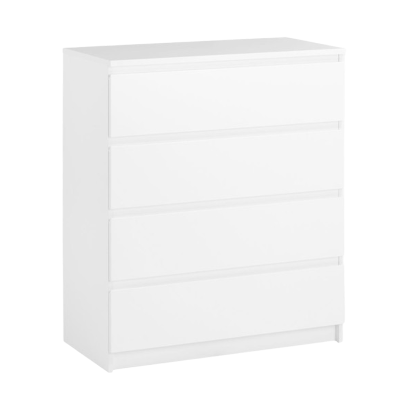 4 drawer chest TANGBJERG white - JYSK